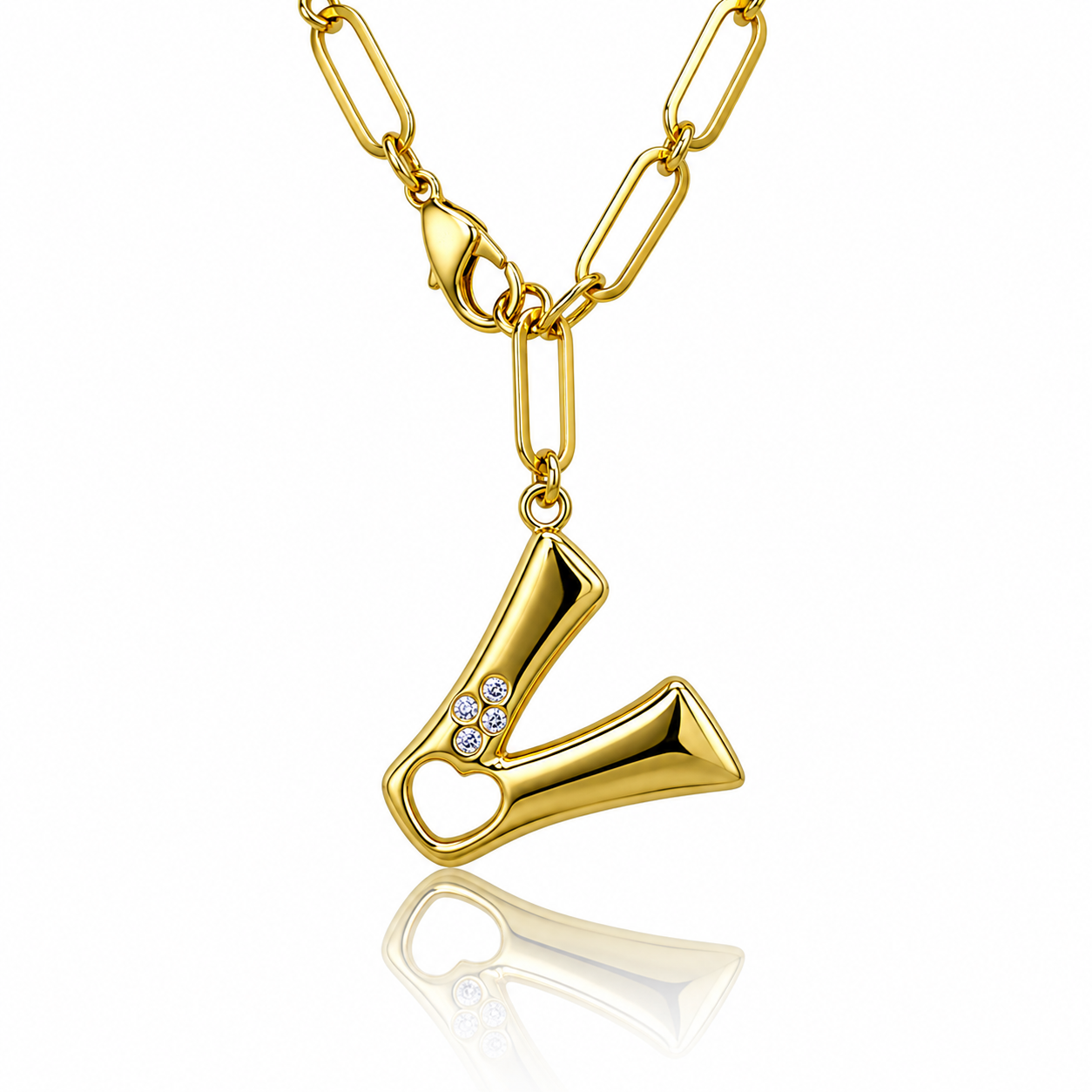 MAIA INITIAL NECKLACE
