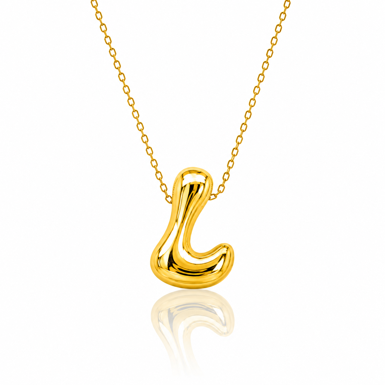 JUMBO INITIAL NECKLACE