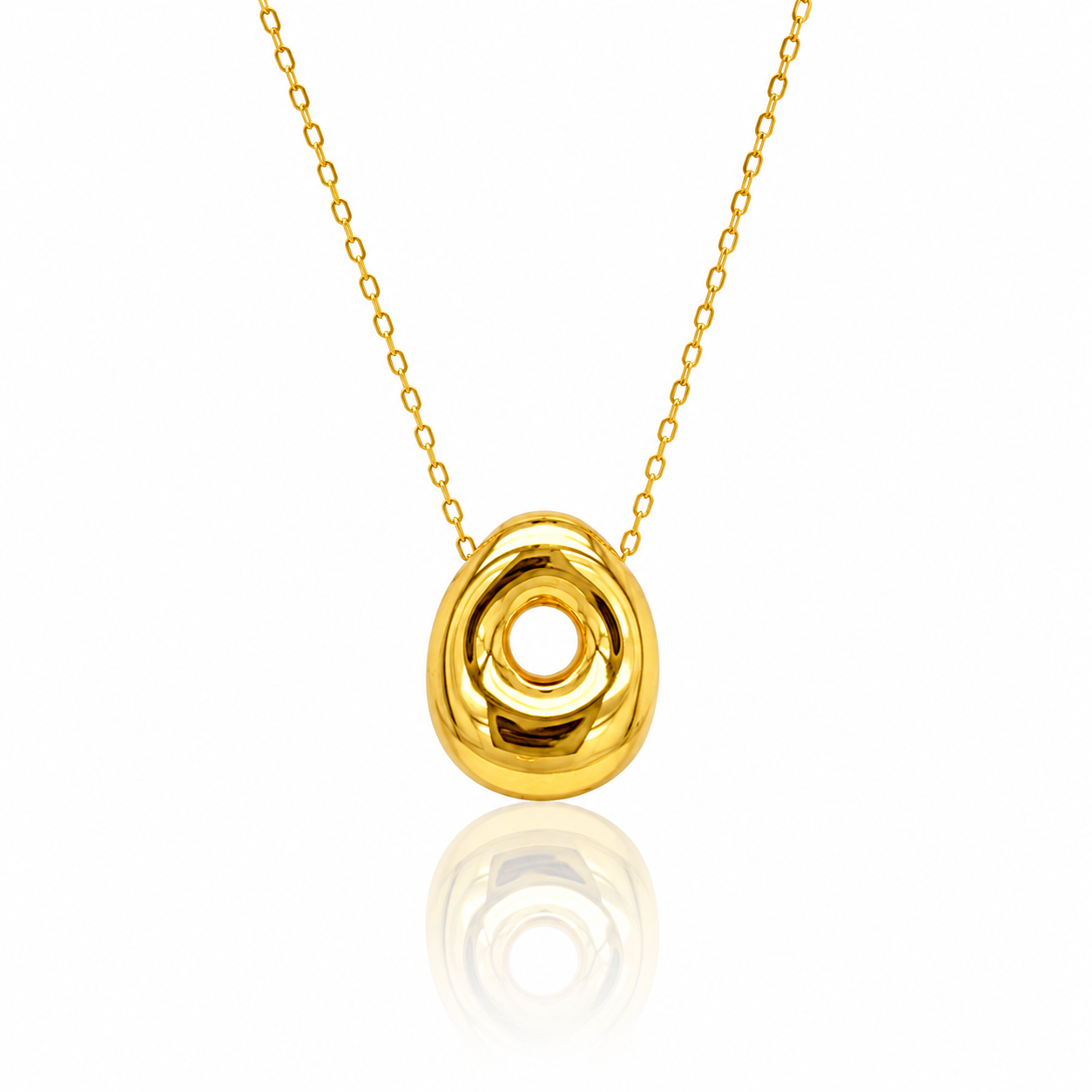 JUMBO INITIAL NECKLACE