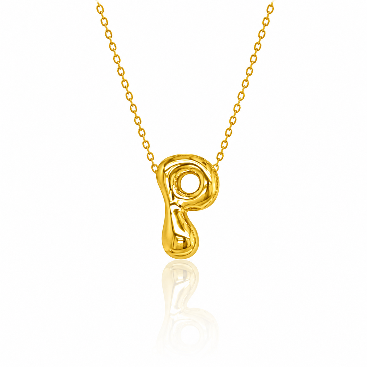 JUMBO INITIAL NECKLACE