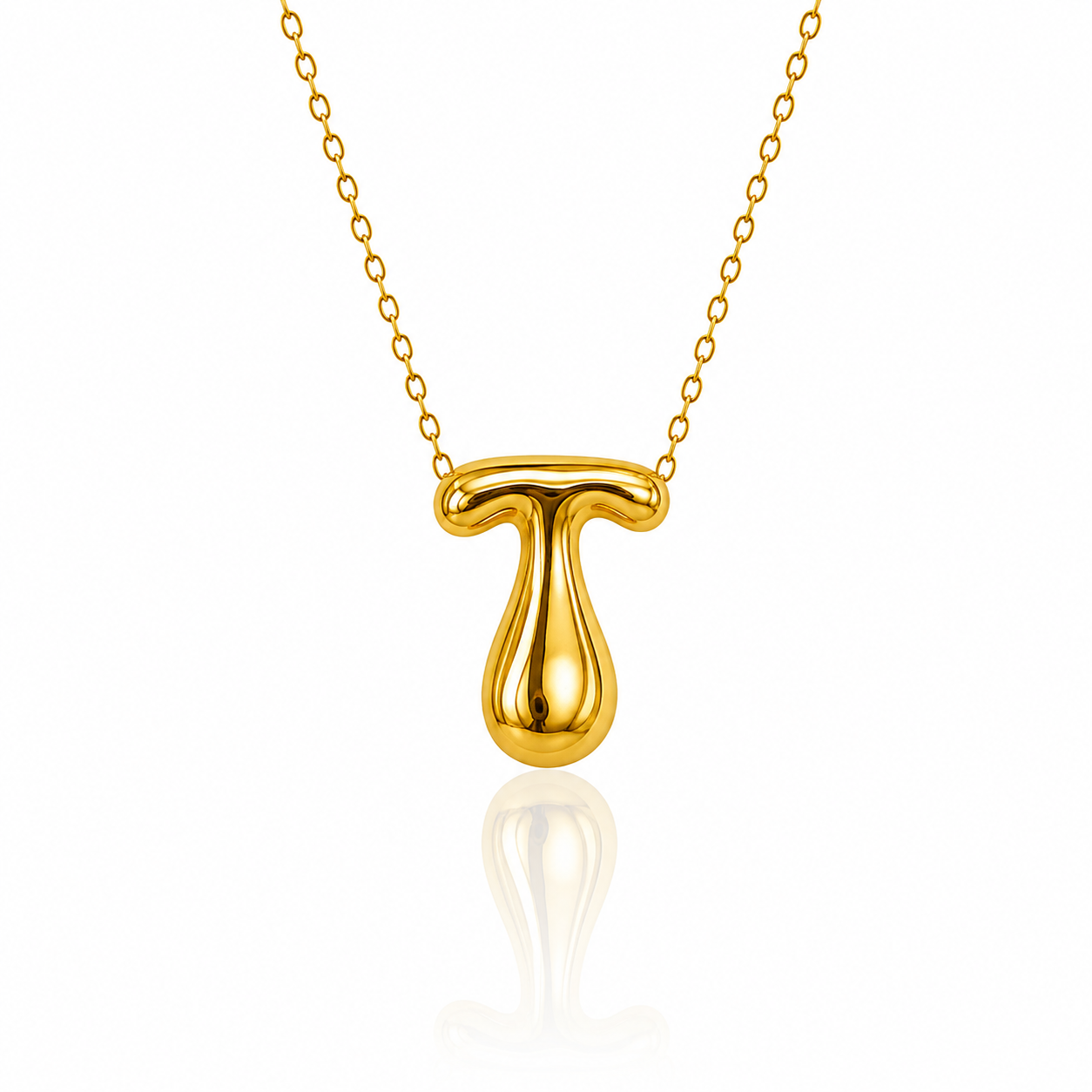 JUMBO INITIAL NECKLACE