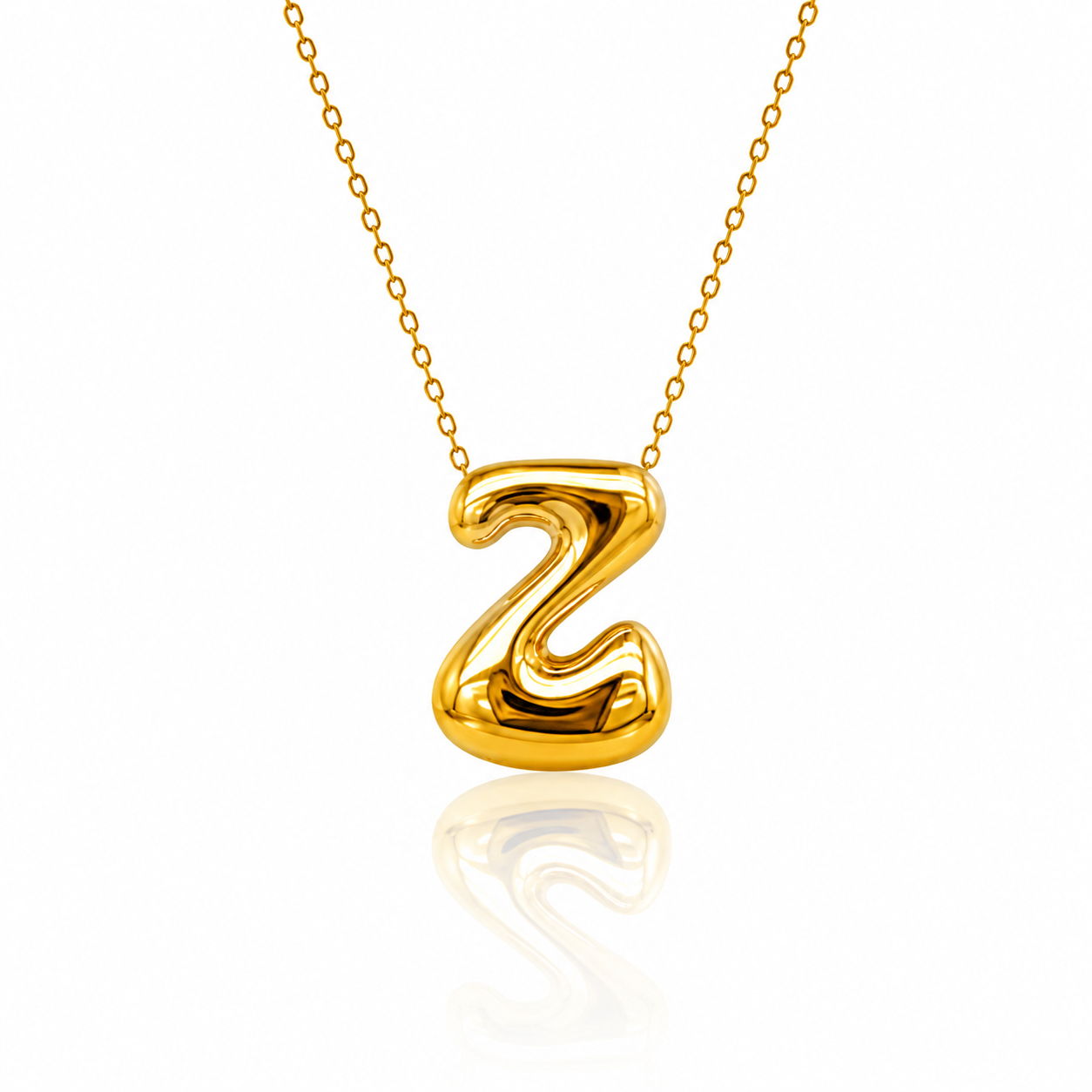 JUMBO INITIAL NECKLACE