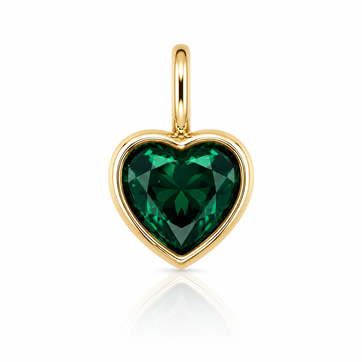 MARY HEART CHARM