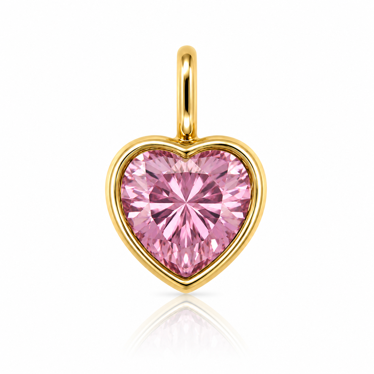 MARY HEART CHARM