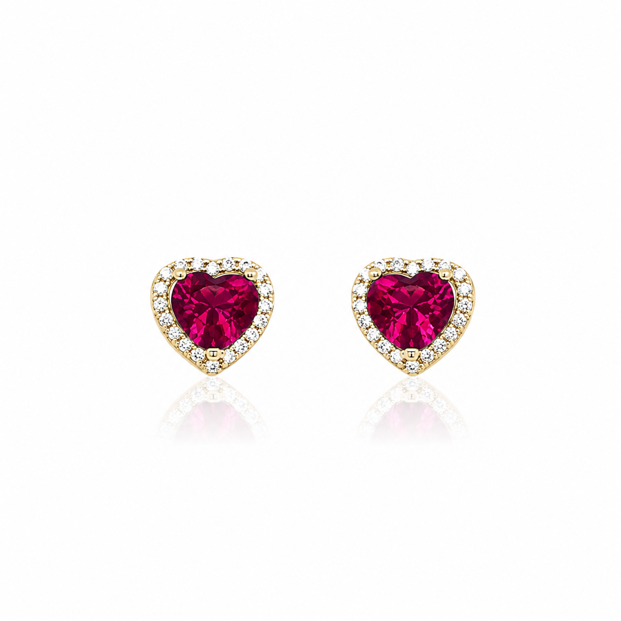 AMOR HEART EARRINGS