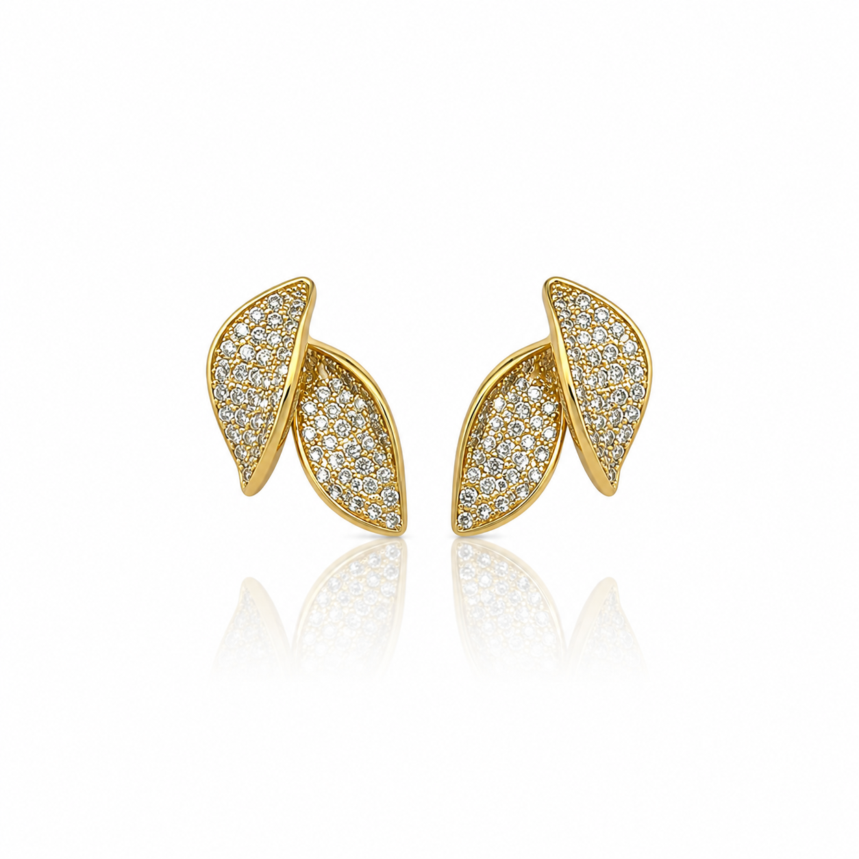 PRIYA LEAF EARRINGS
