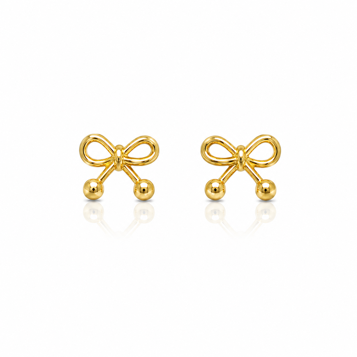 BRINA BOW EARRINGS