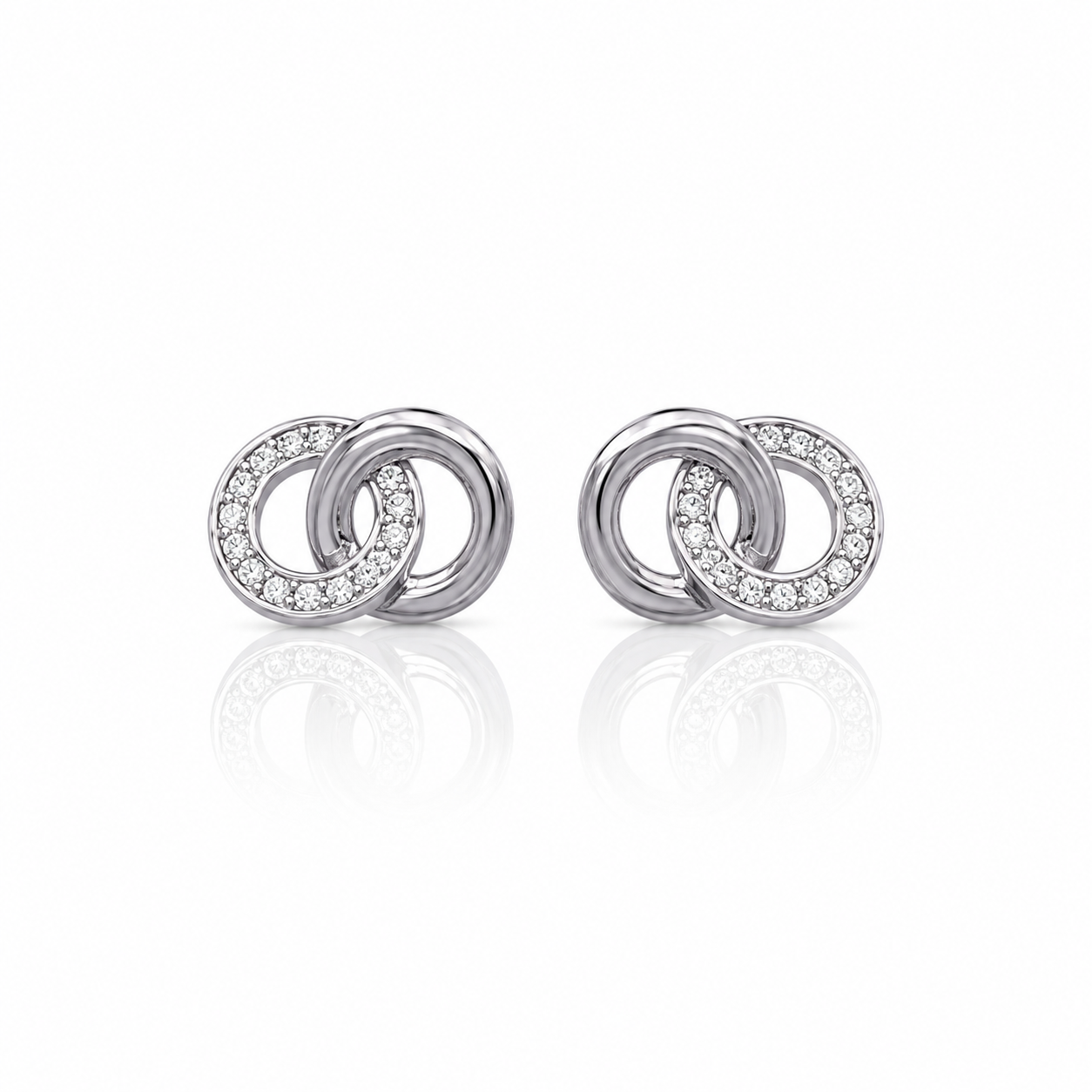 INFINITY CIRCLE EARRINGS
