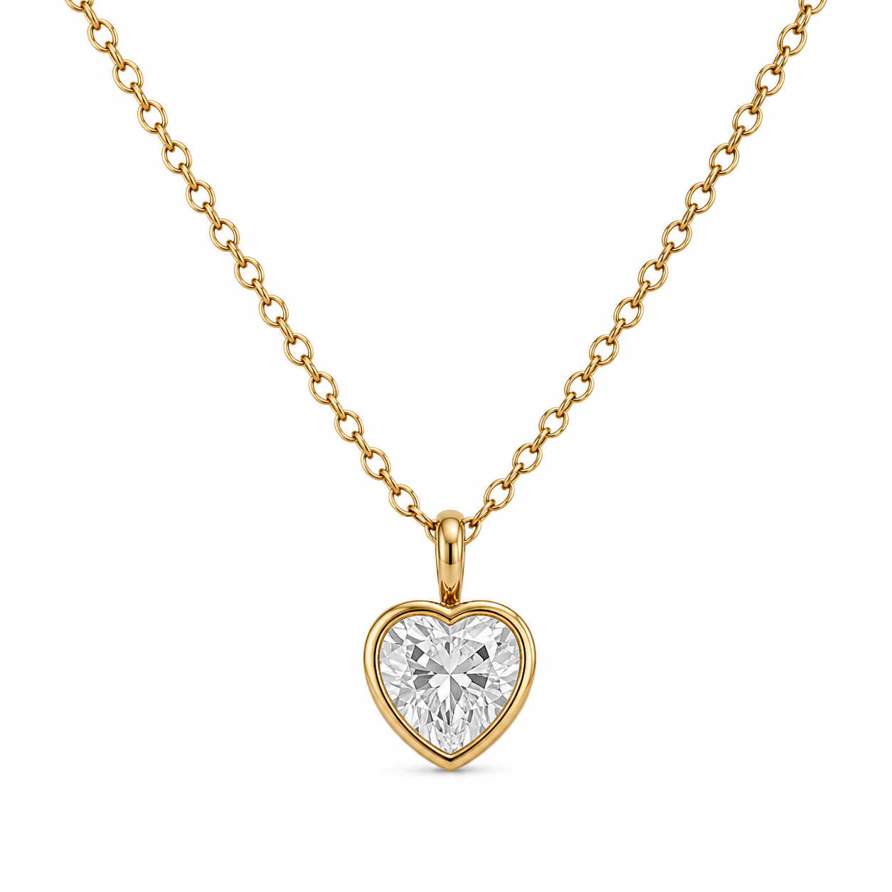 PALMER HEART NECKLACE