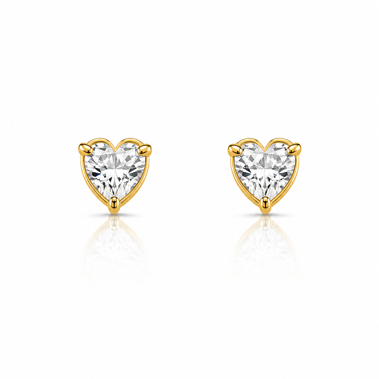 PALMER HEART EARRINGS