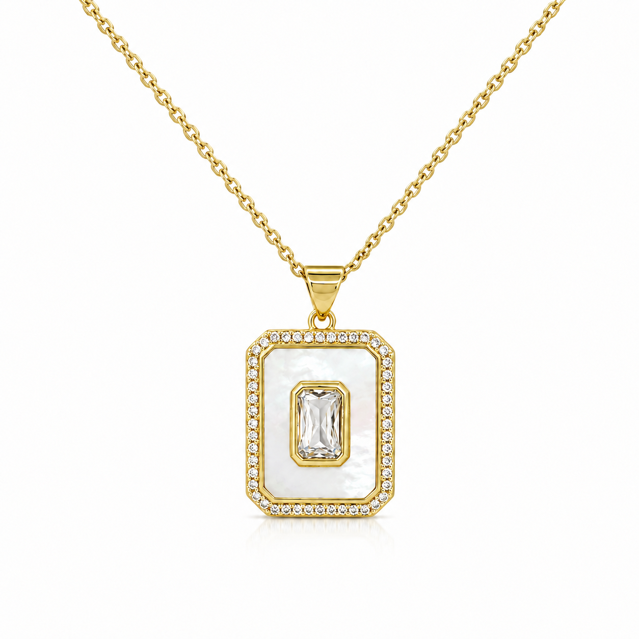 TOM SQUARE NECKLACE