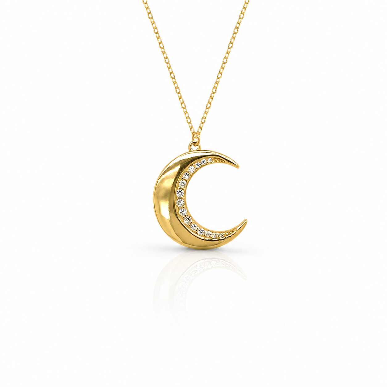 CLASSIC MOON NECKLACE