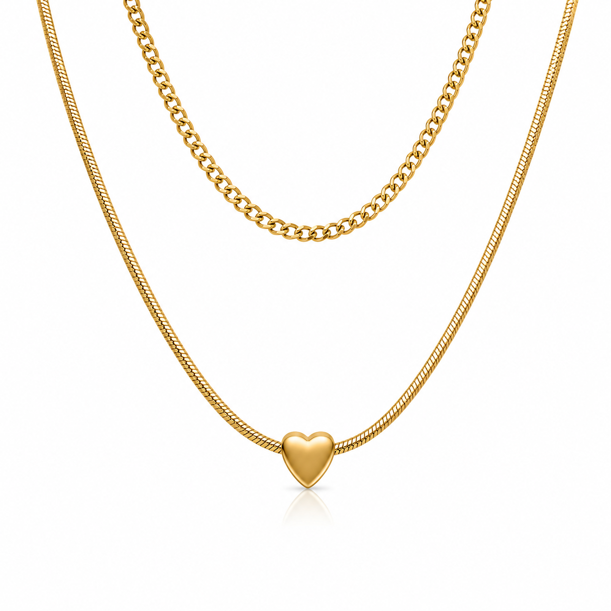 PEDRO HEART MEN'S NECKLACE