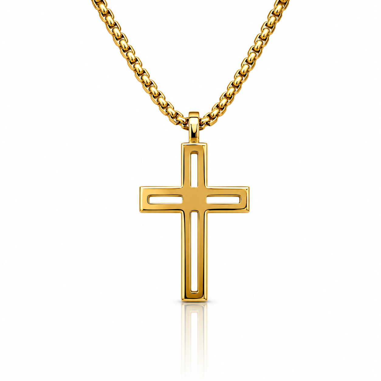 KEVIN CROSS MEN'S NECKLACE