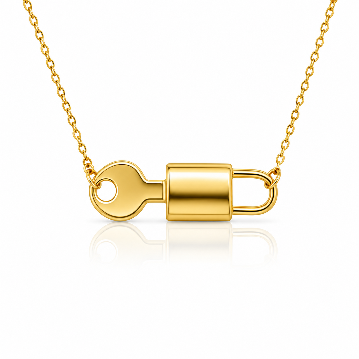 INSIDE LOCK NECKLACE