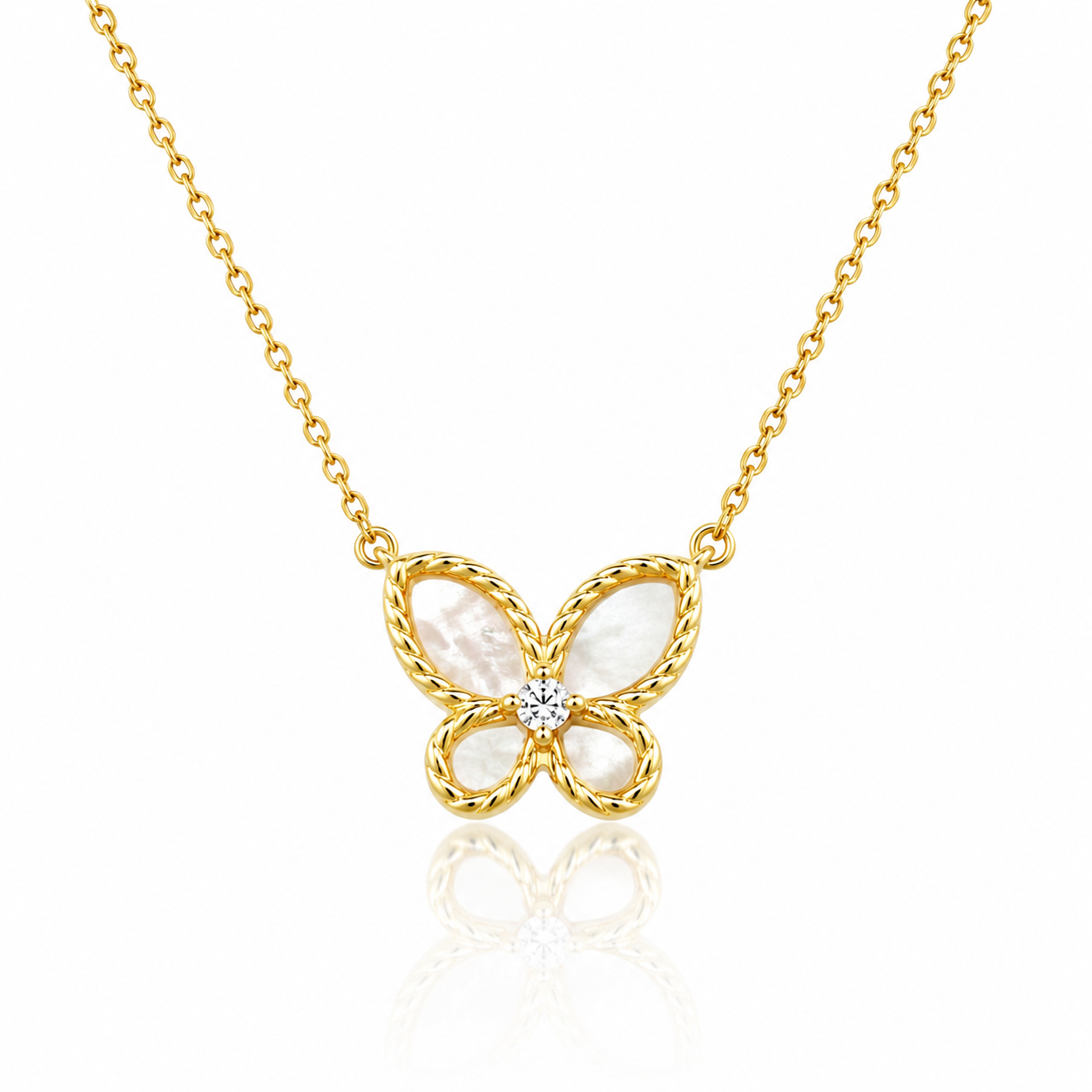 SATIR BUTTERFLY NECKLACE