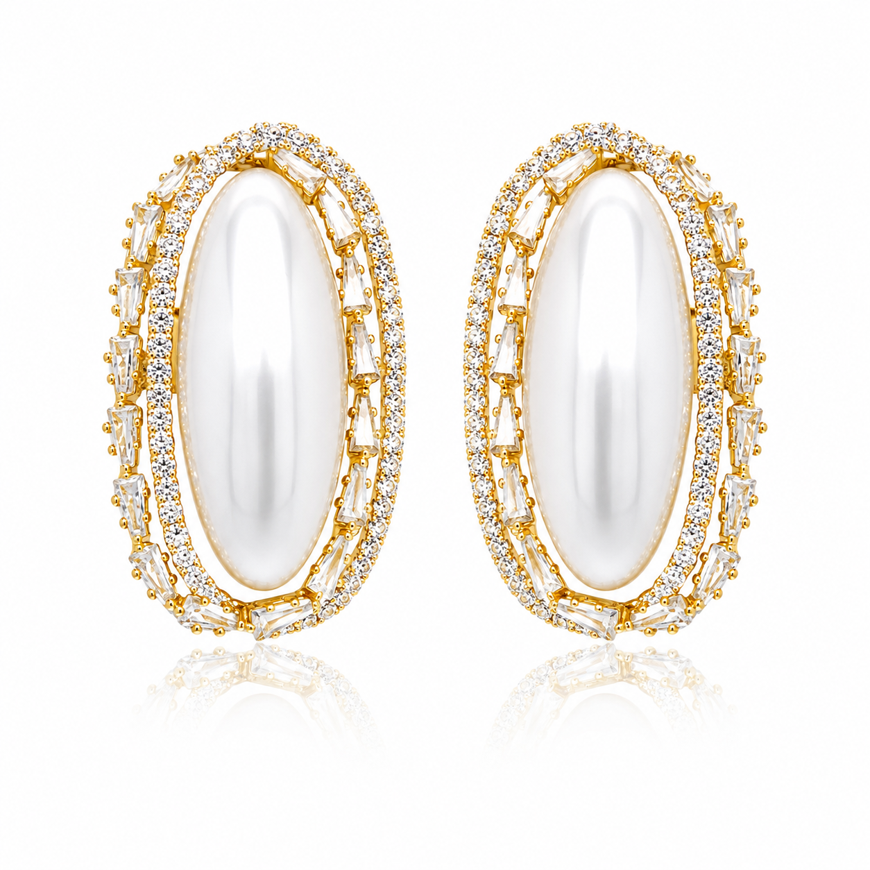 LONG PEARL EARRINGS