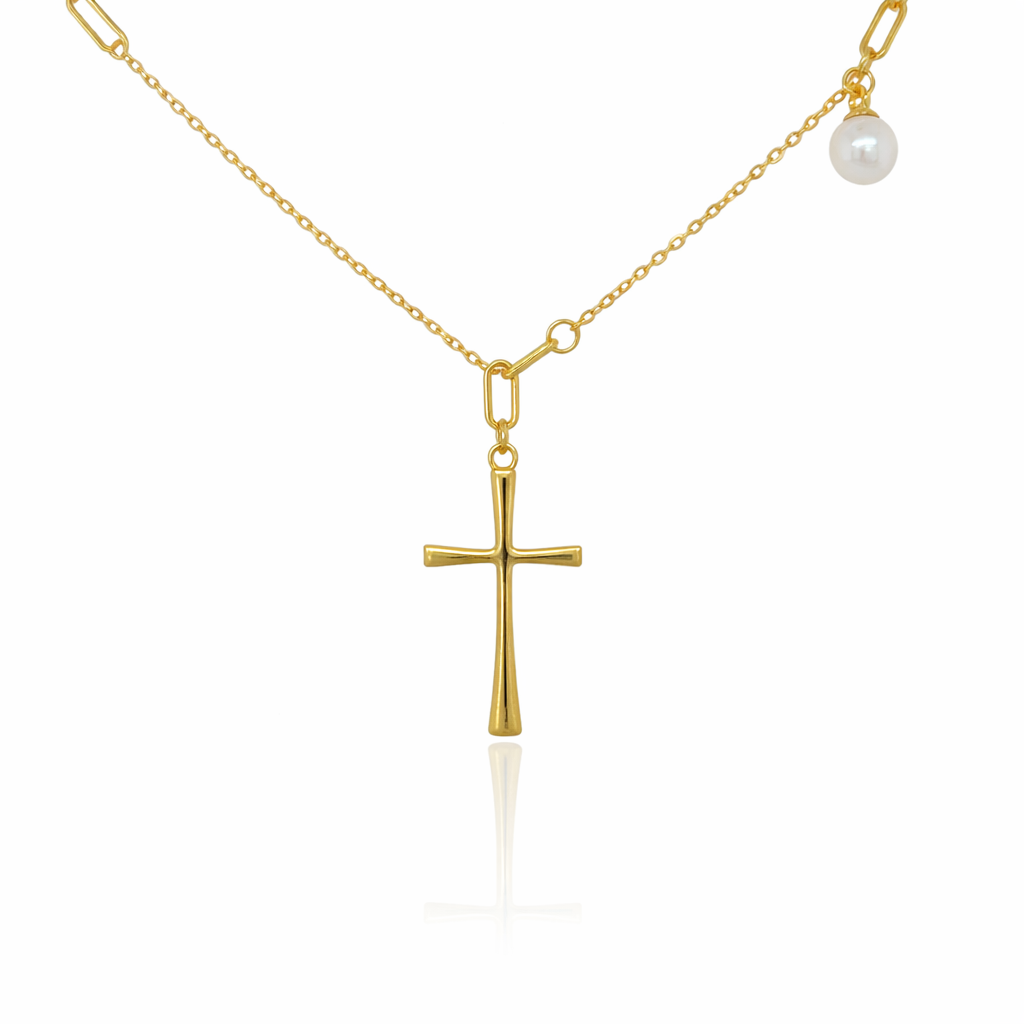 FARINY CROSS NECKLACE