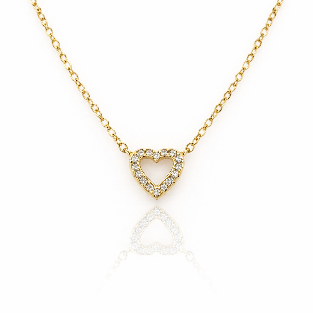 YOLANDA HEART NECKLACE