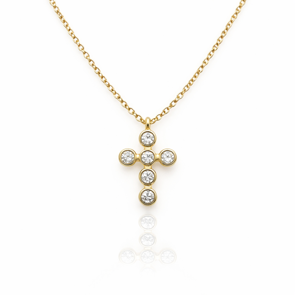 RIA CROSS NECKLACE