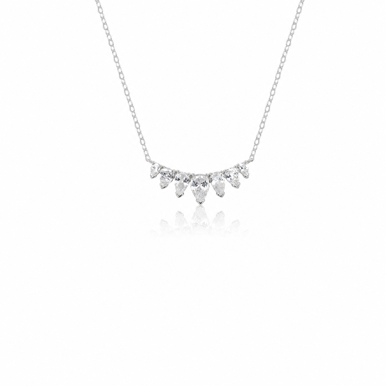 CRYSTAL WING NECKLACE