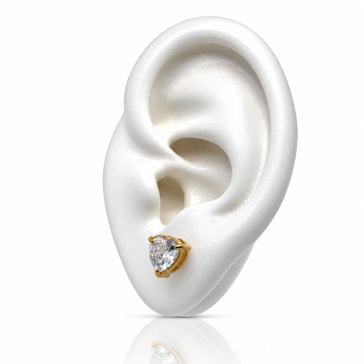 PALMER HEART EARRINGS