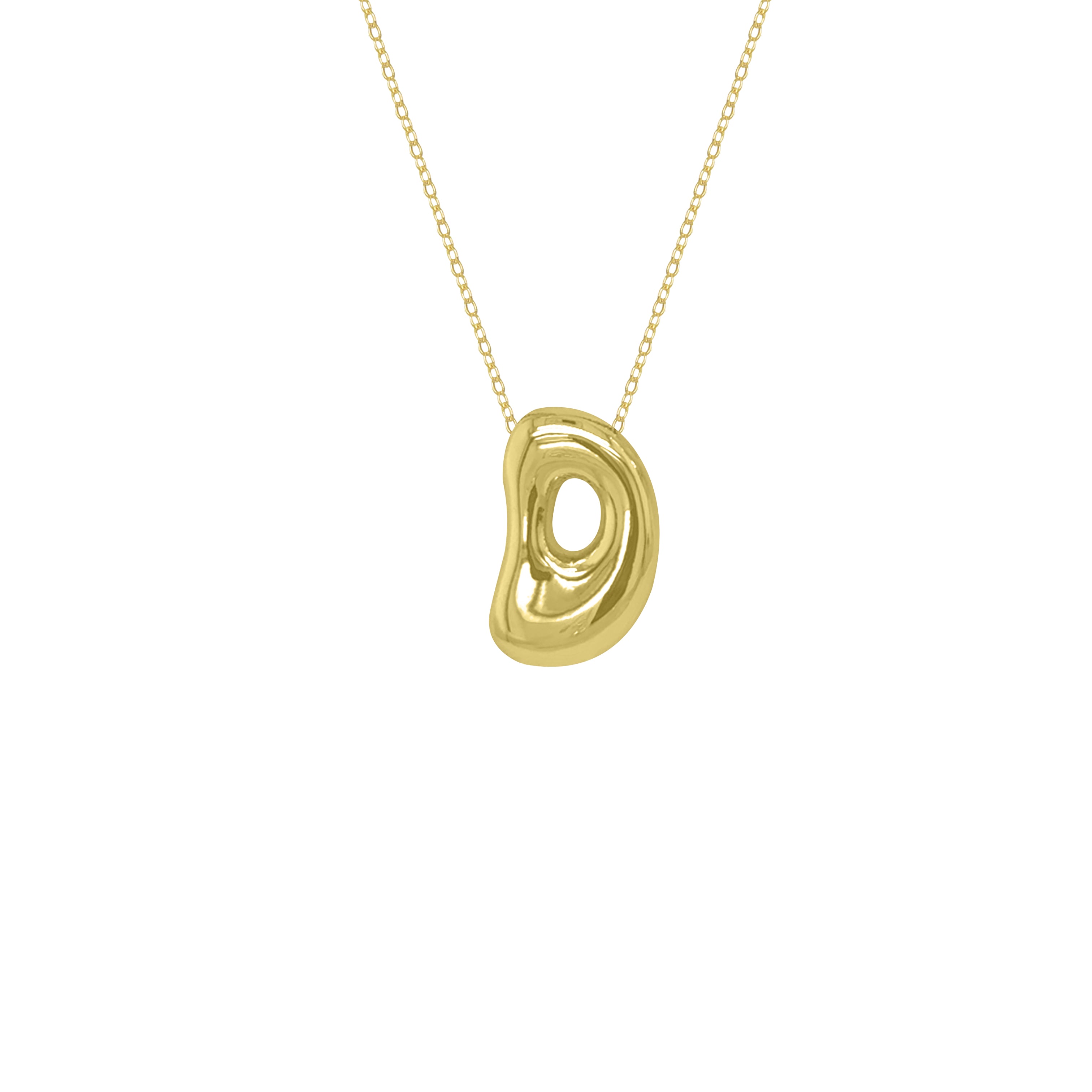 JUMBO INITIAL NECKLACE
