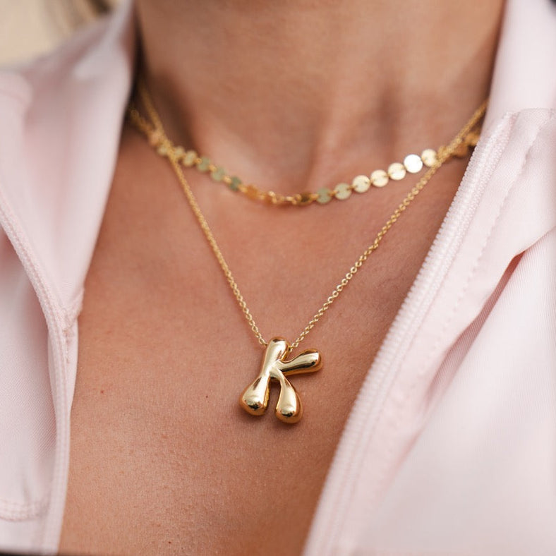 JUMBO INITIAL NECKLACE