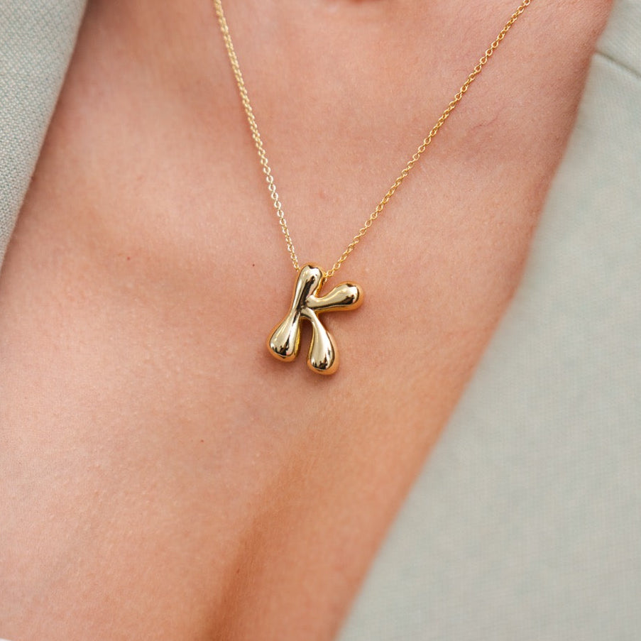 JUMBO INITIAL NECKLACE