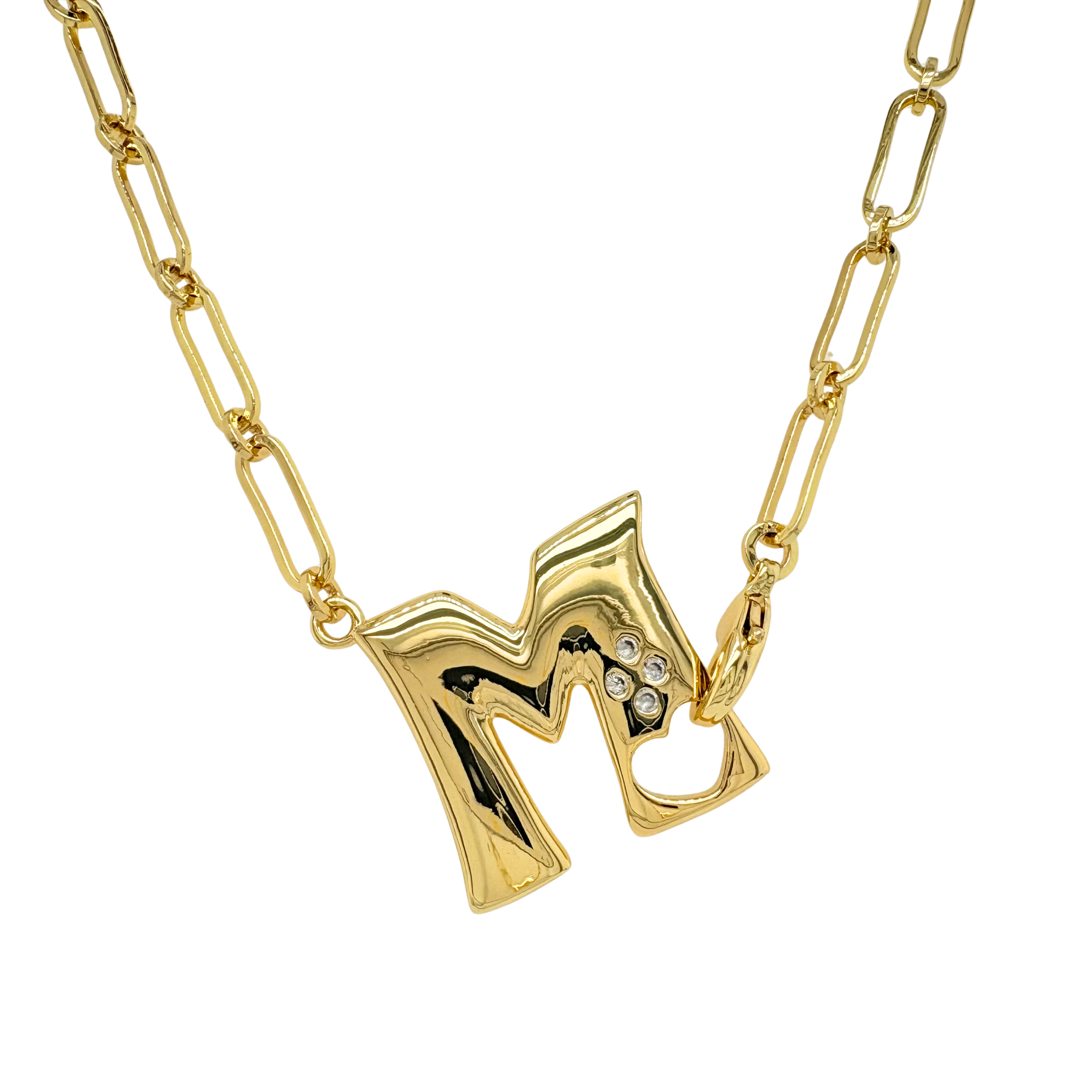 MAIA INITIAL NECKLACE