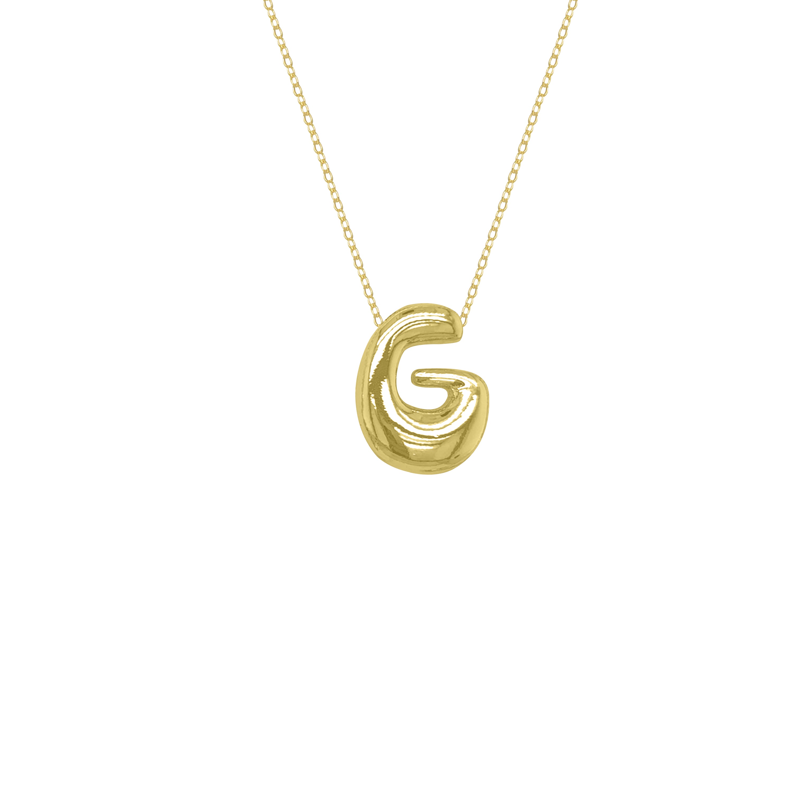 JUMBO INITIAL NECKLACE