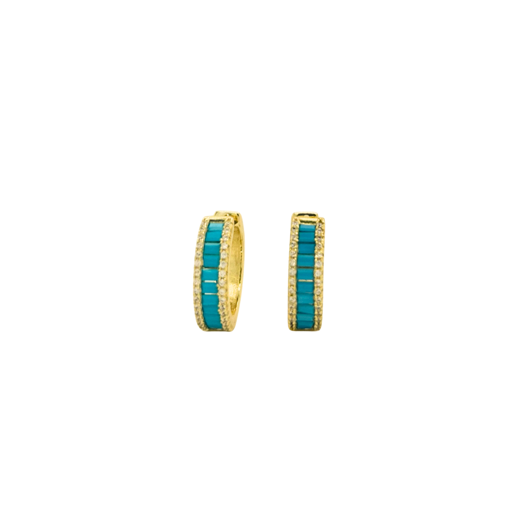 Tennis Hoop Turquoise