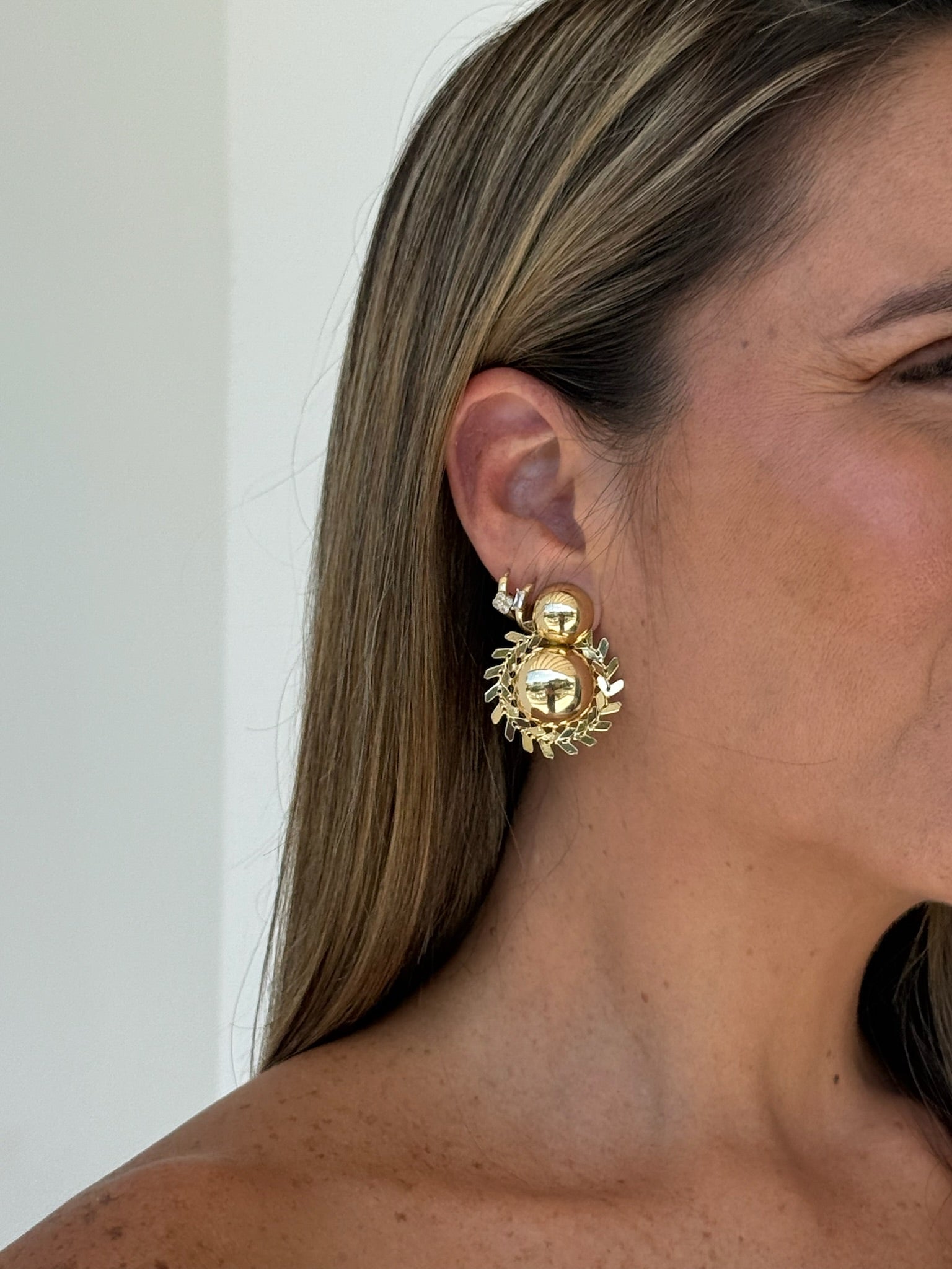 GREC SUN EARRINGS
