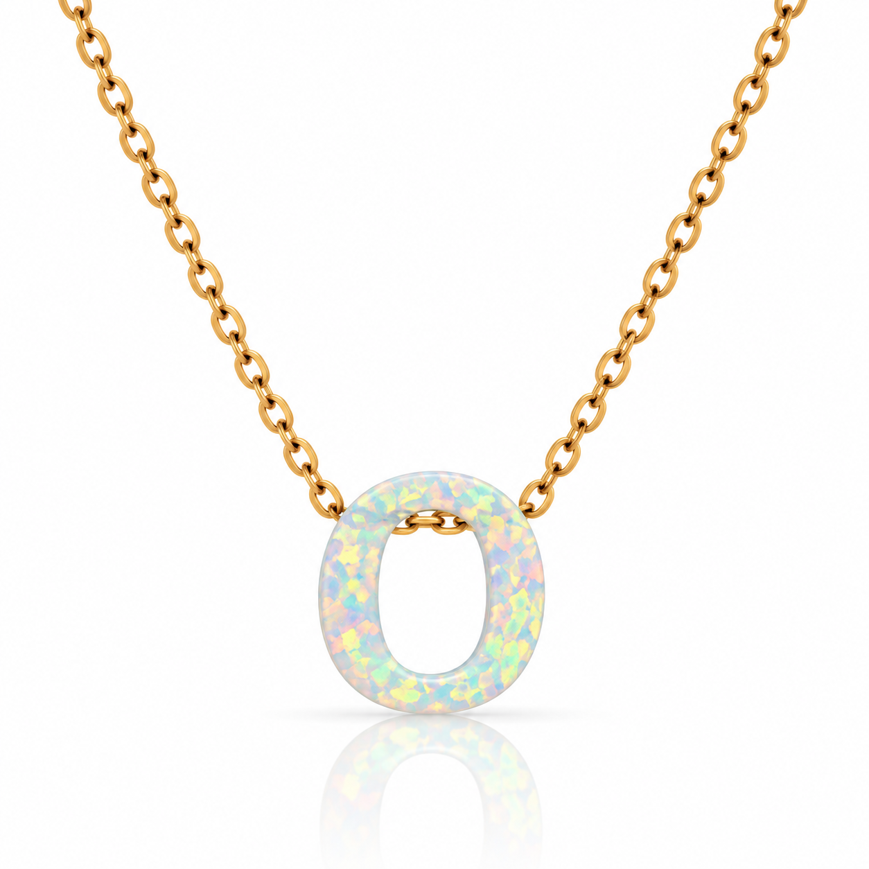 OPALO BLANCO NECKLACE