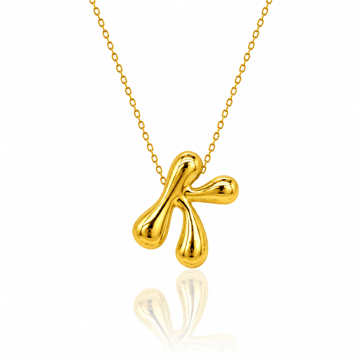 JUMBO INITIAL NECKLACE