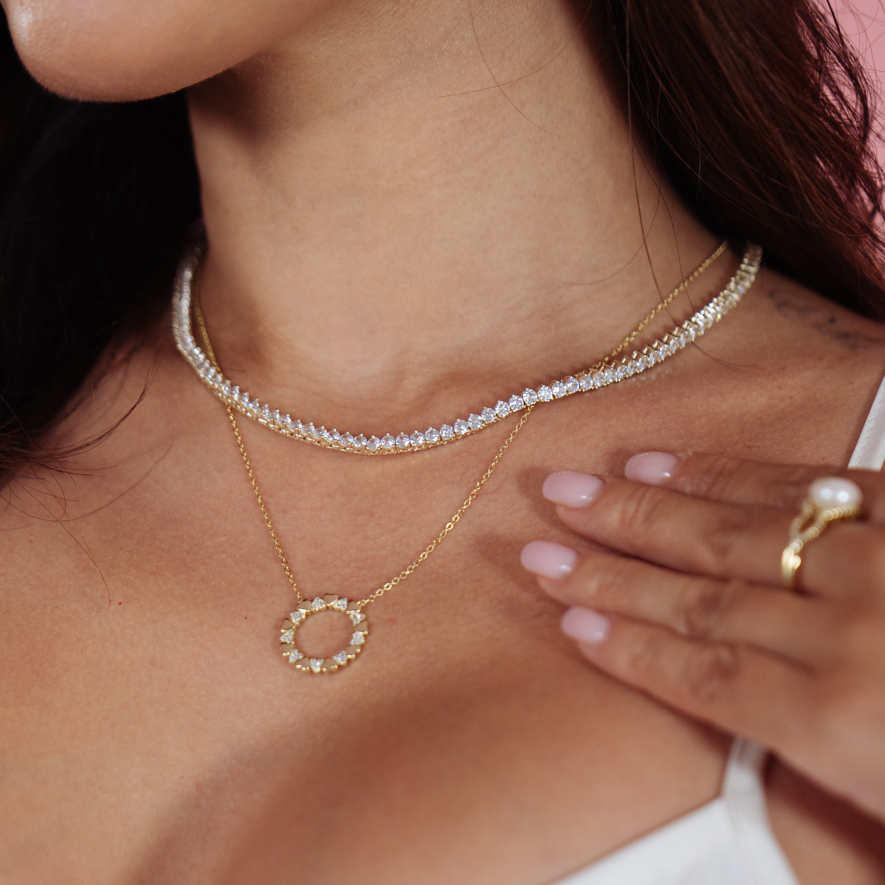 MALI HEART NECKLACE