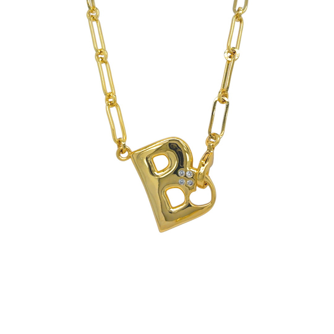 MAIA INITIAL NECKLACE