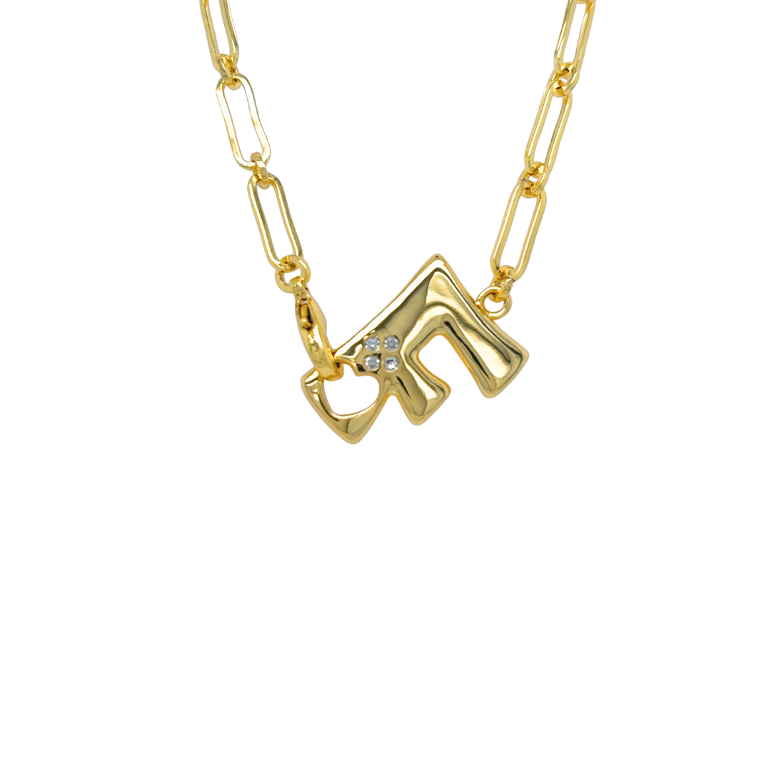 MAIA INITIAL NECKLACE