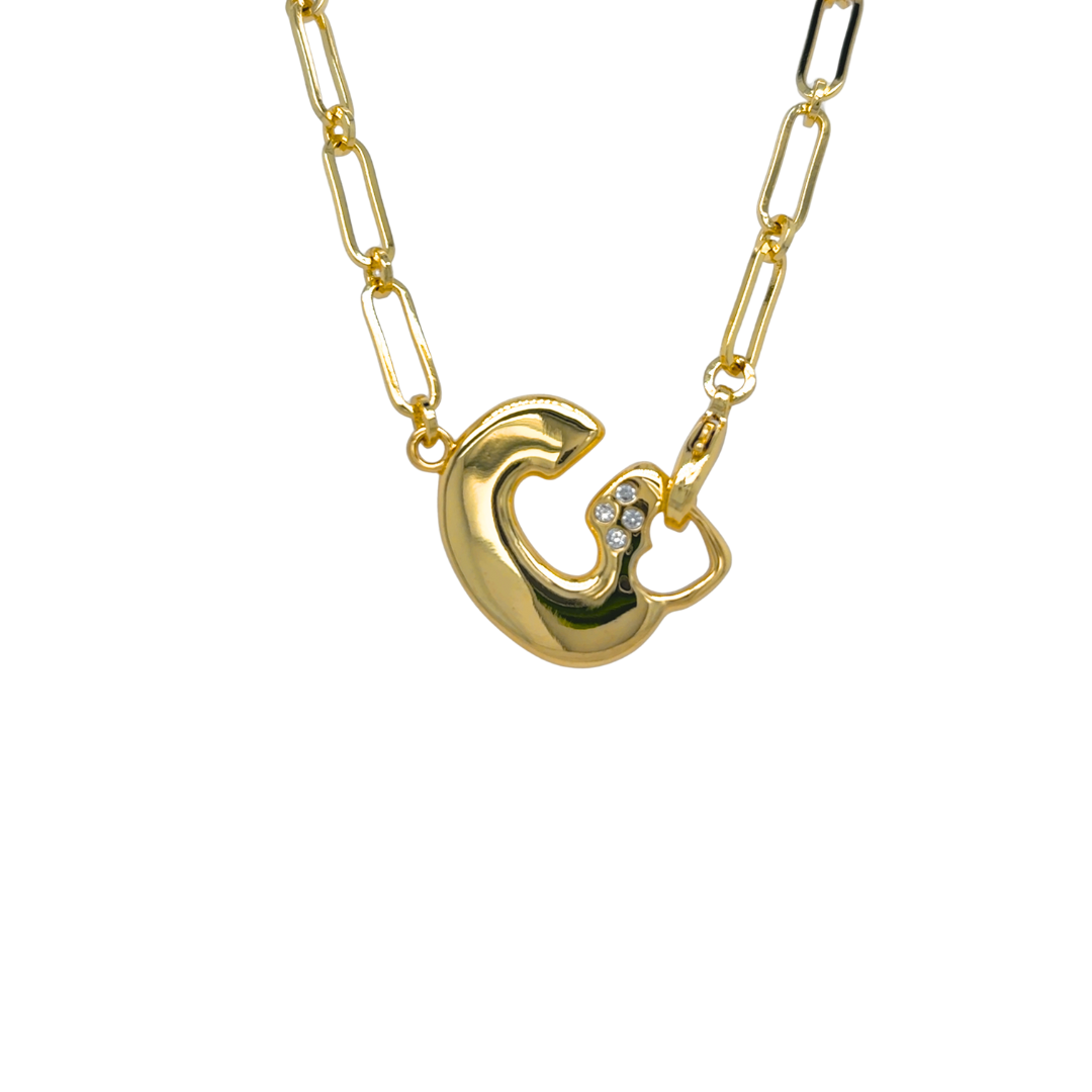 MAIA INITIAL NECKLACE