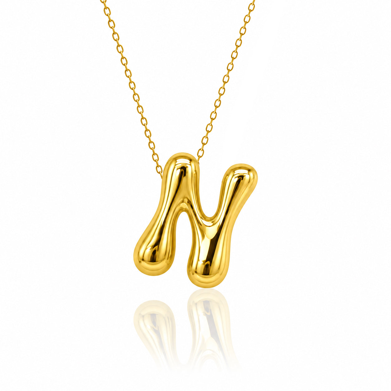 JUMBO INITIAL NECKLACE