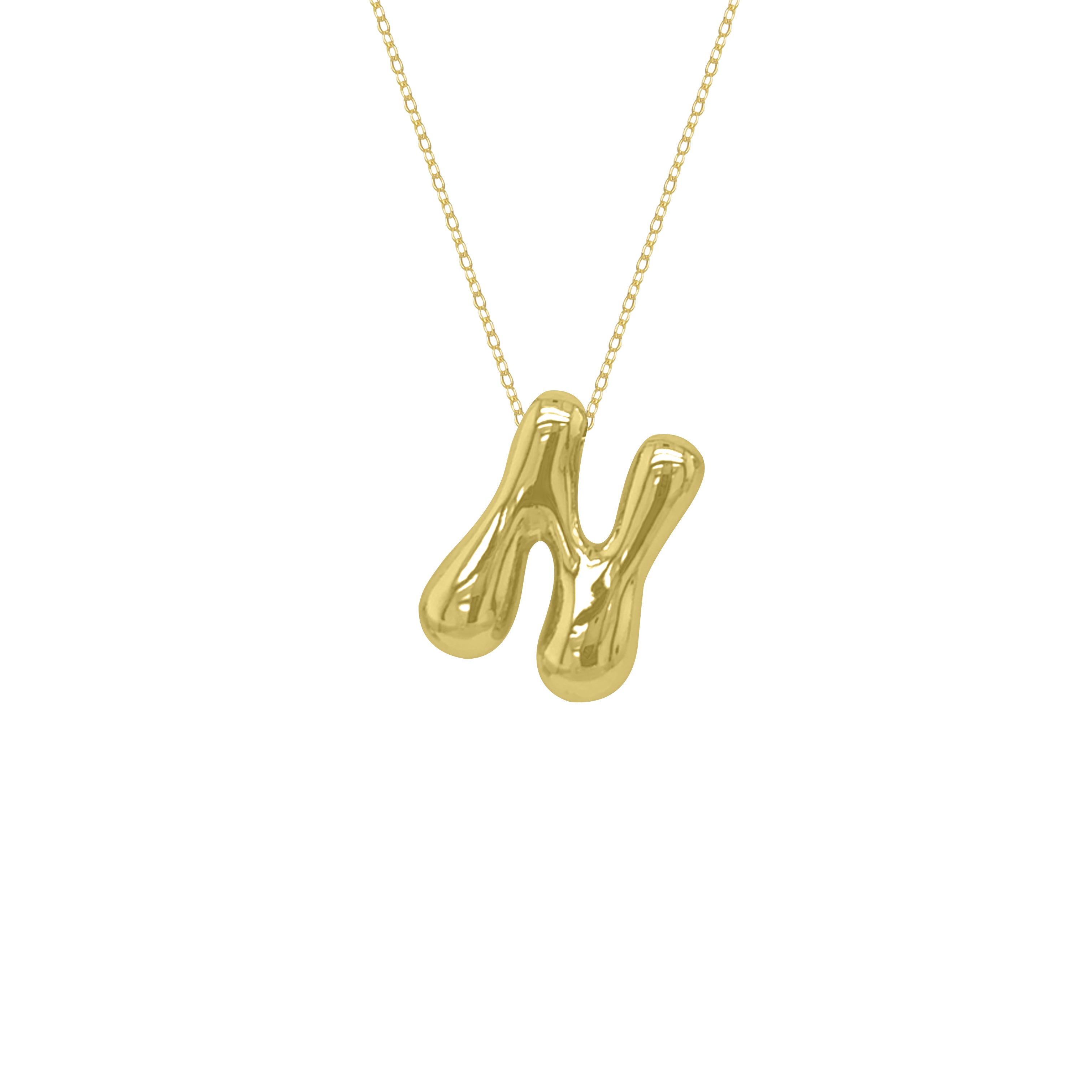 JUMBO INITIAL NECKLACE