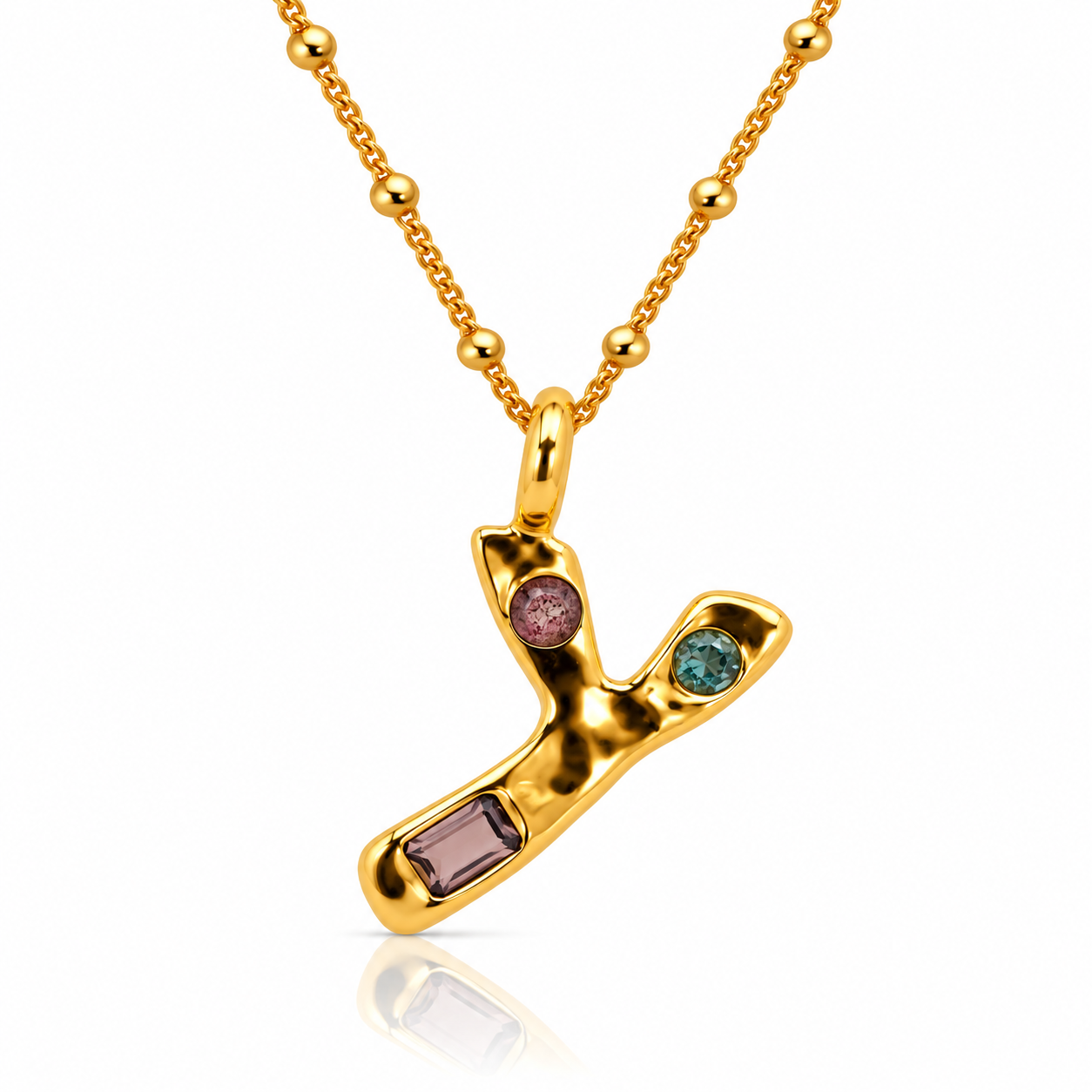 LIMA INITIAL NECKLACE