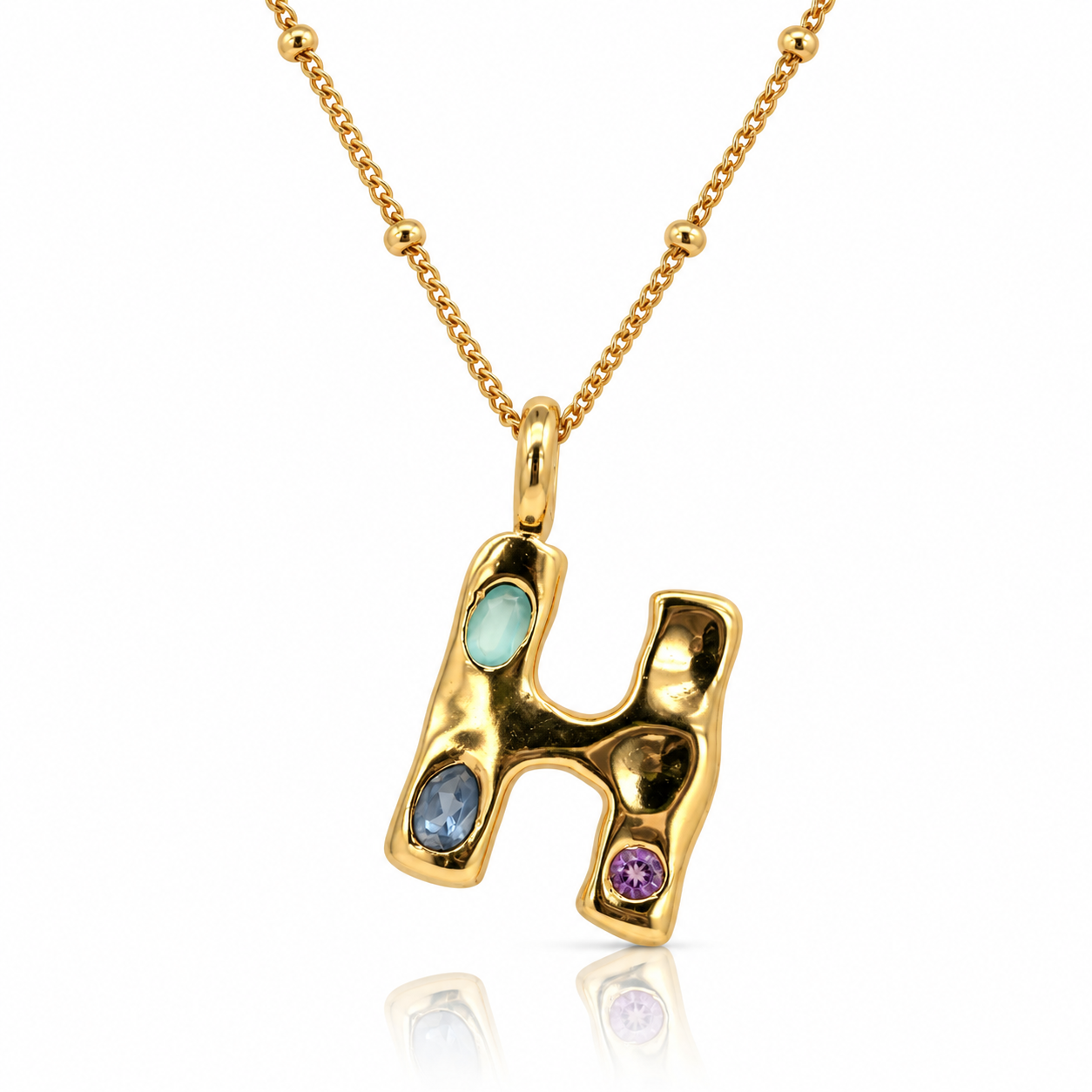 LIMA INITIAL NECKLACE
