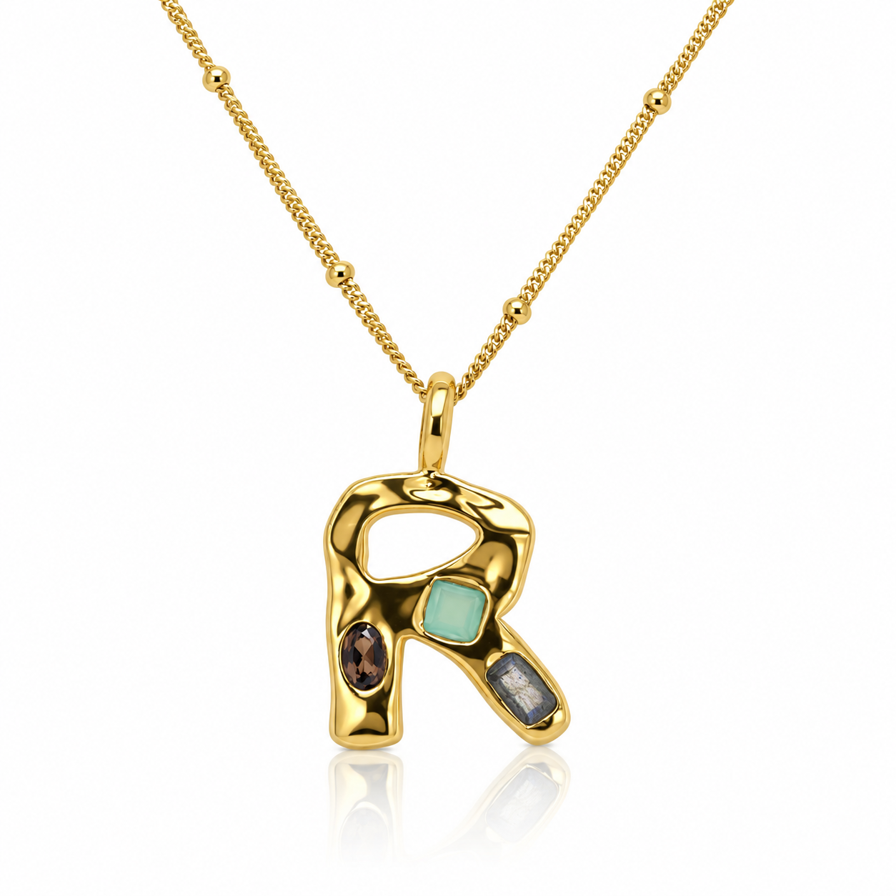 LIMA INITIAL NECKLACE