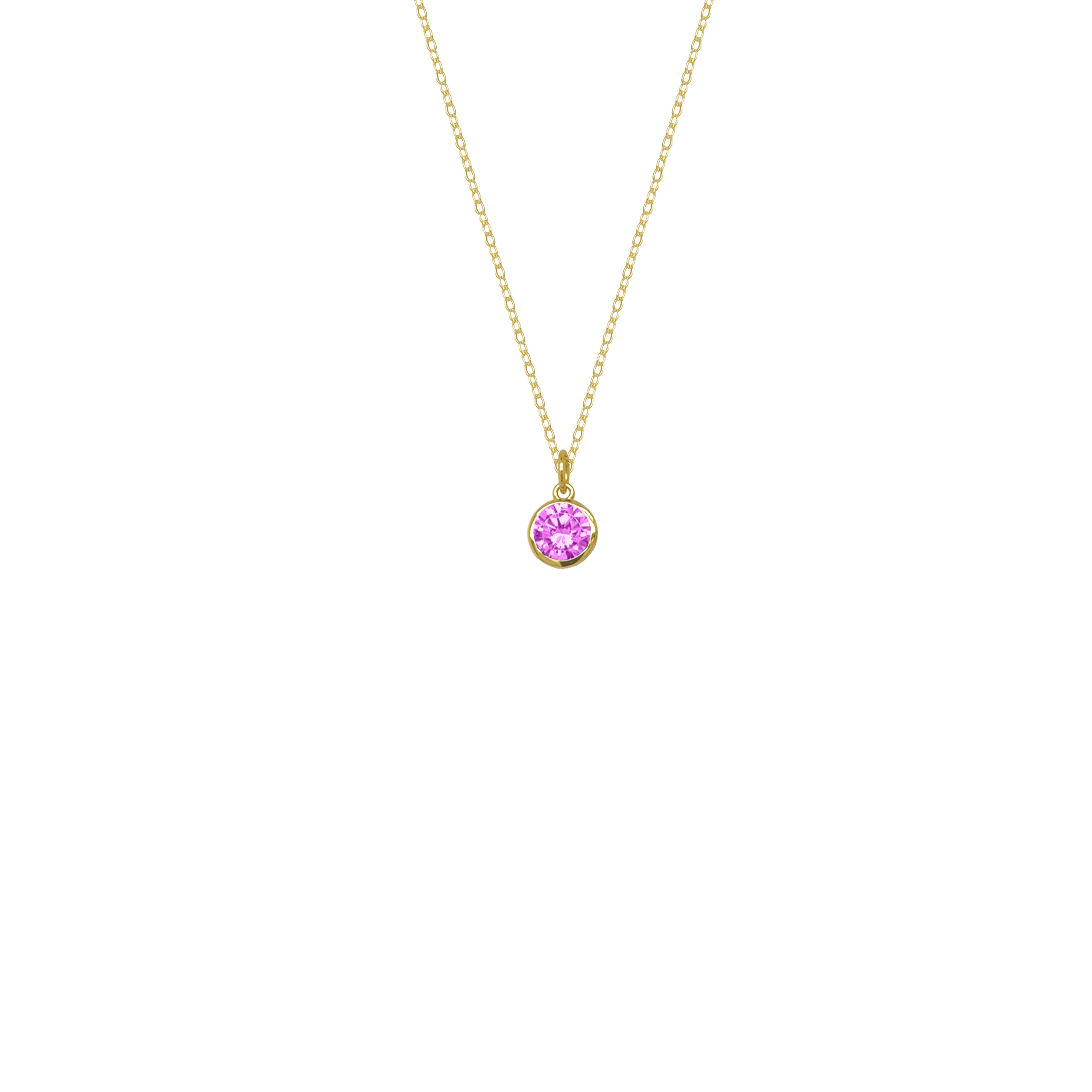 BIRTHSTONE NECKLACE