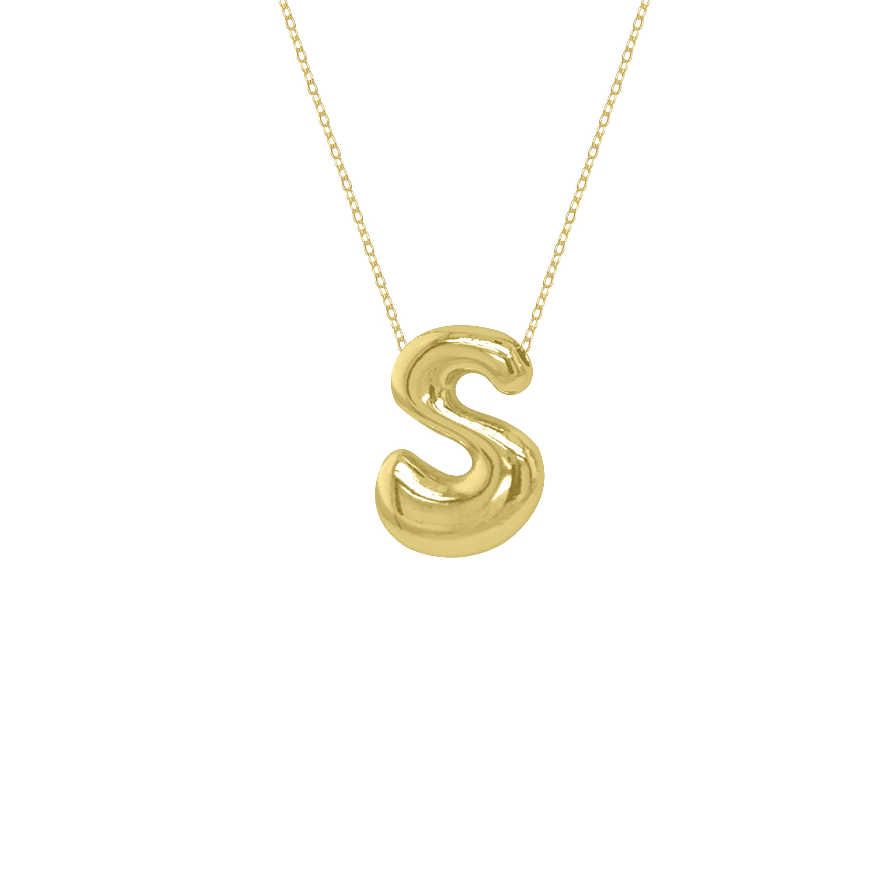 JUMBO INITIAL NECKLACE