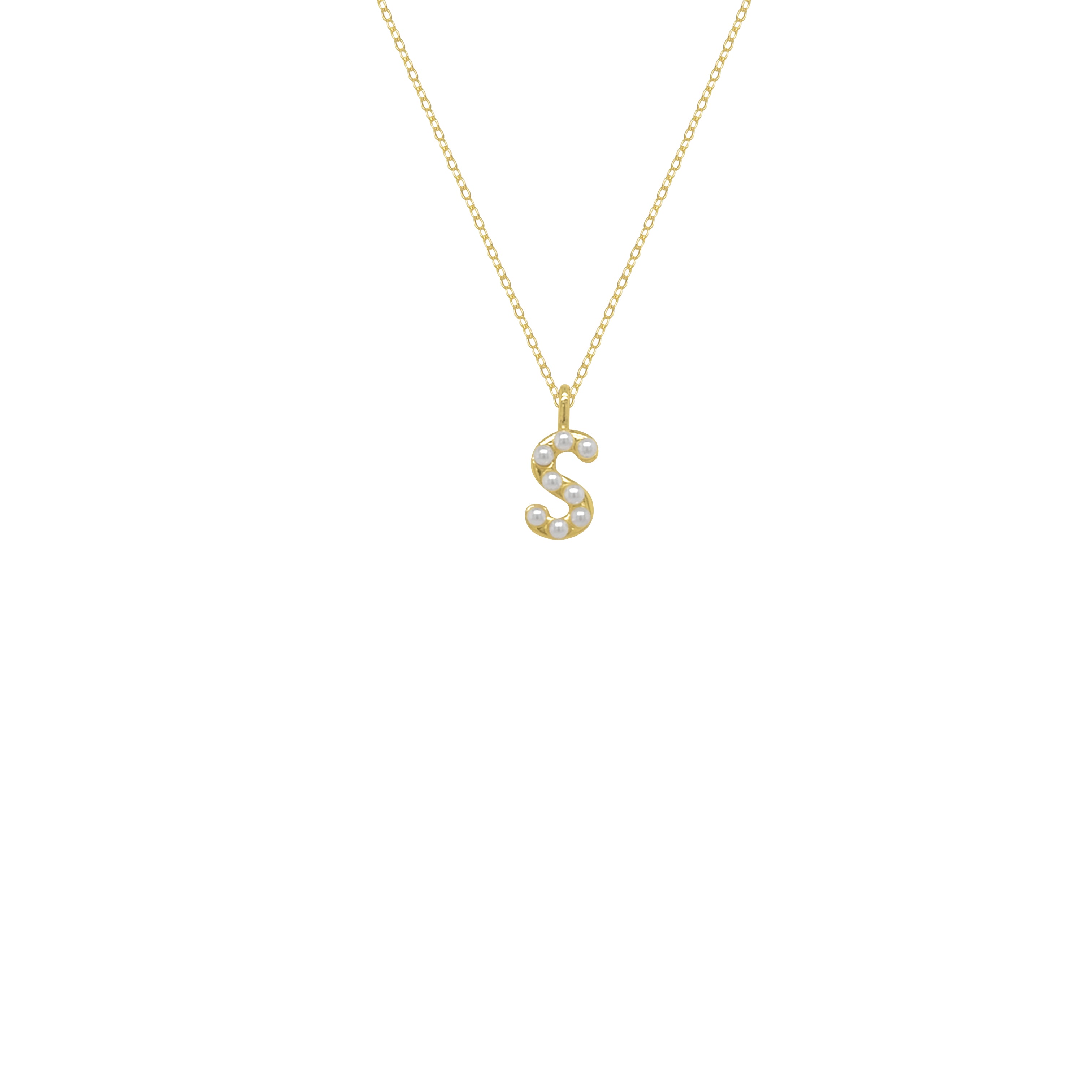 LIA INITIAL NECKLACE