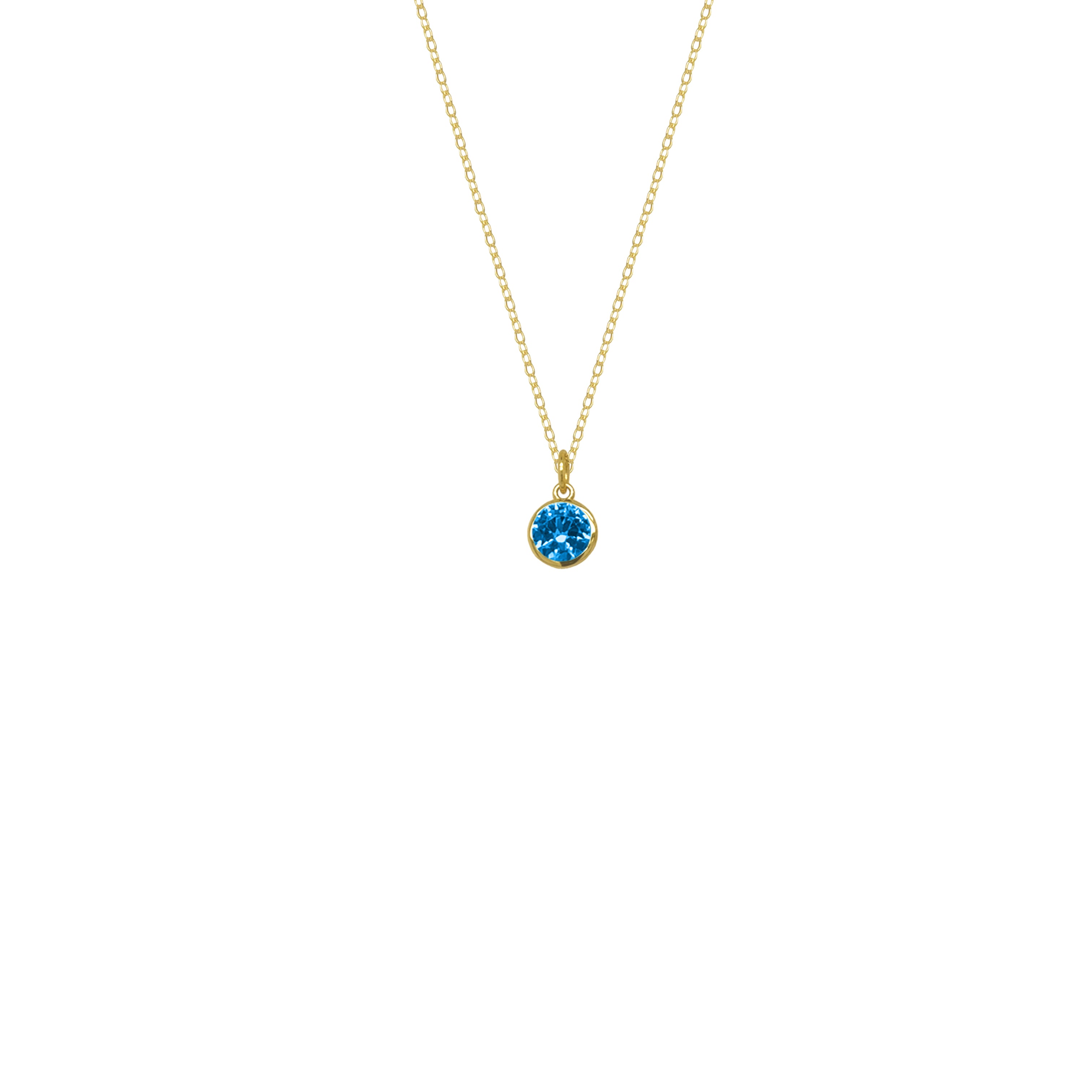 BIRTHSTONE NECKLACE