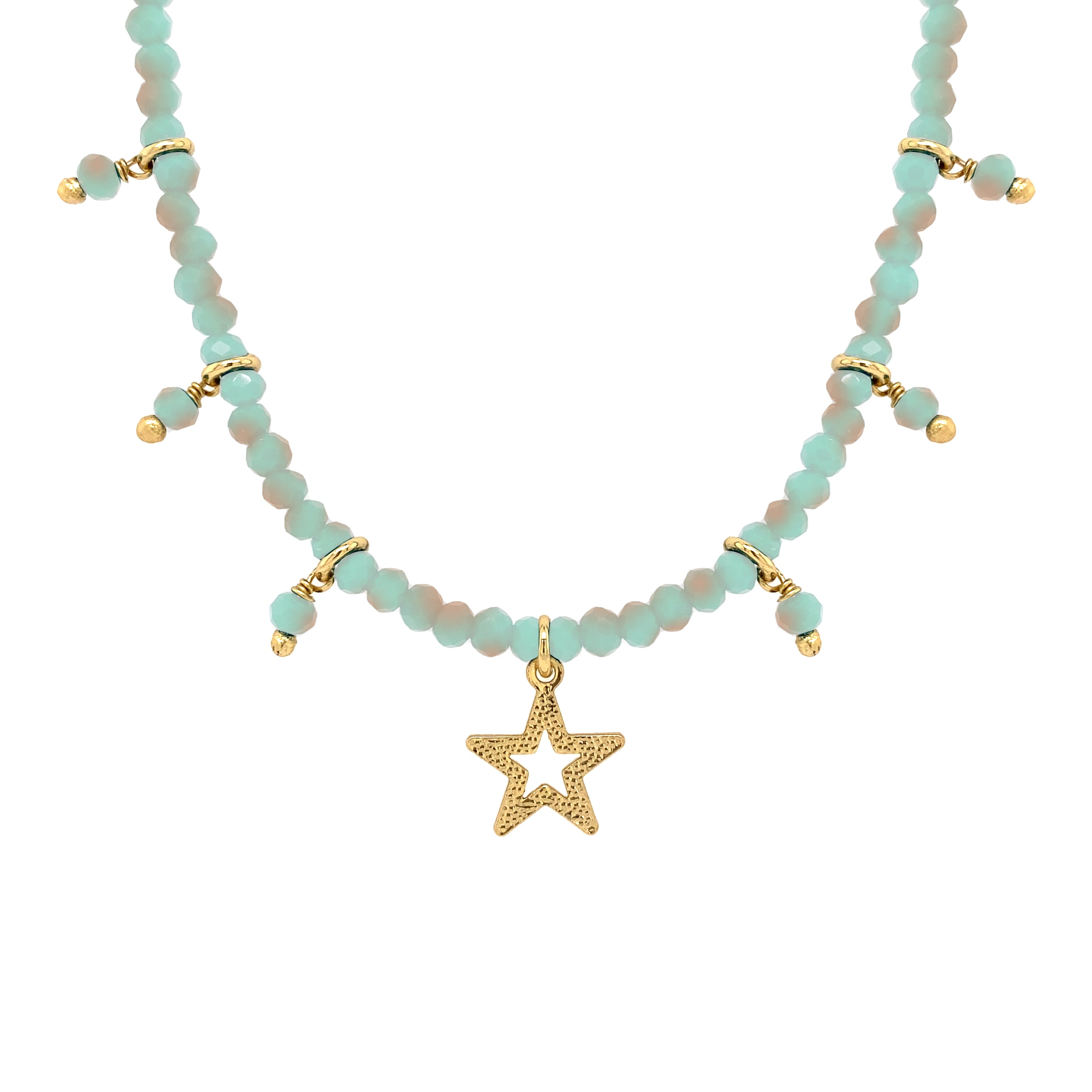 STAR ESCAPULARIO NECKLACE