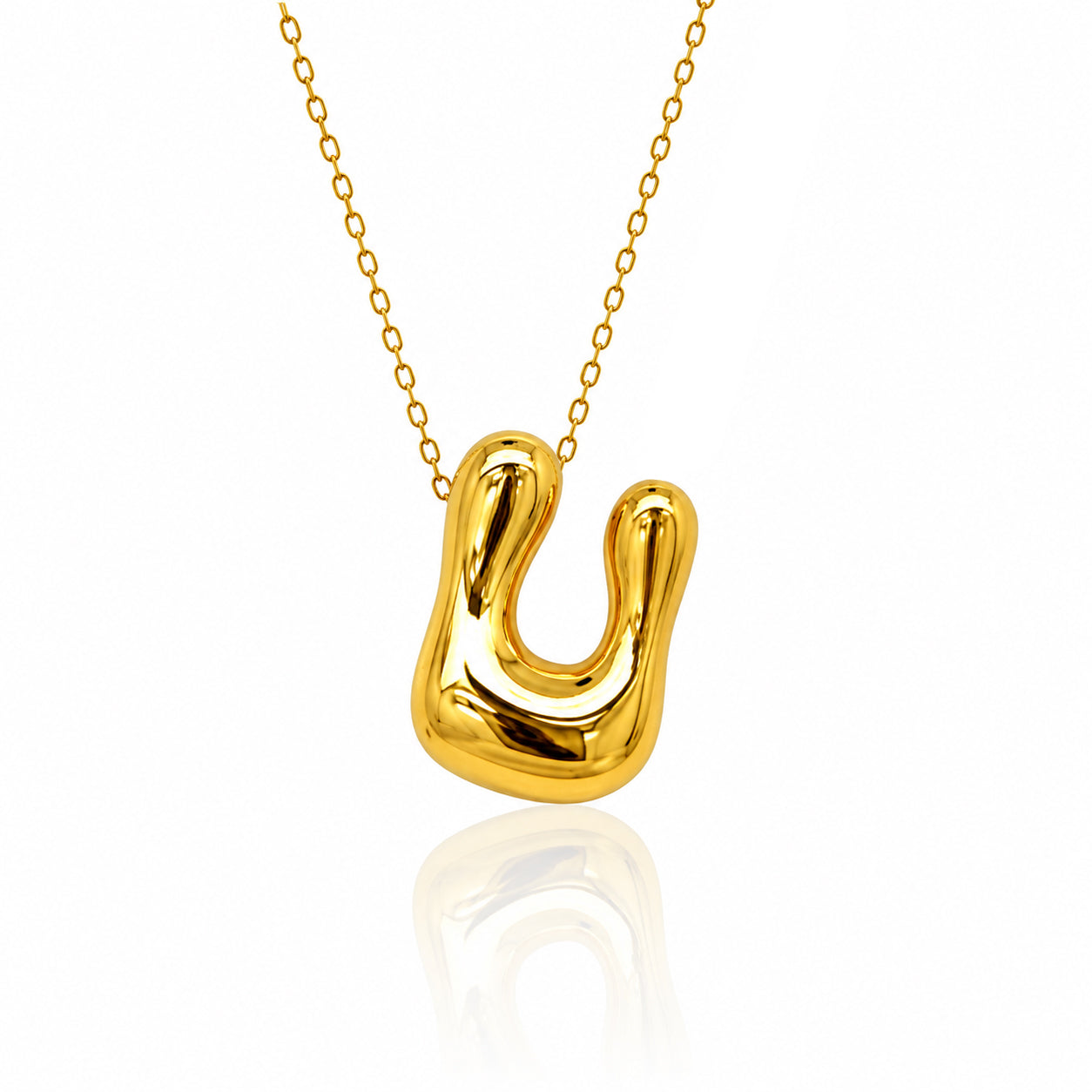 JUMBO INITIAL NECKLACE